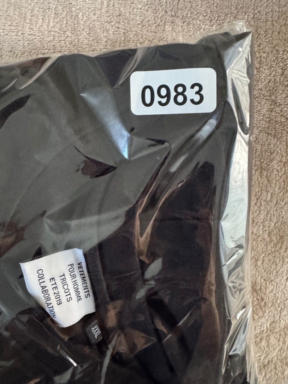 Vetements Haute Couture Tee XXL Streetwear Minimalist Luxury - Picture 11 of 11